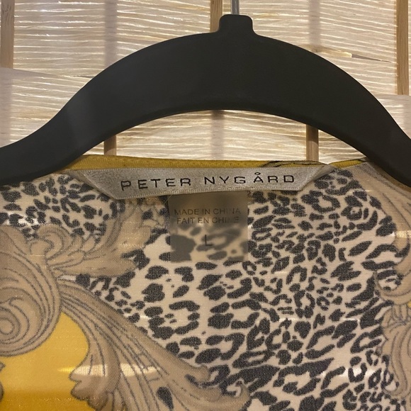 Peter Nygard Wrap Style Blouse Size Large EUC - Picture 3 of 6